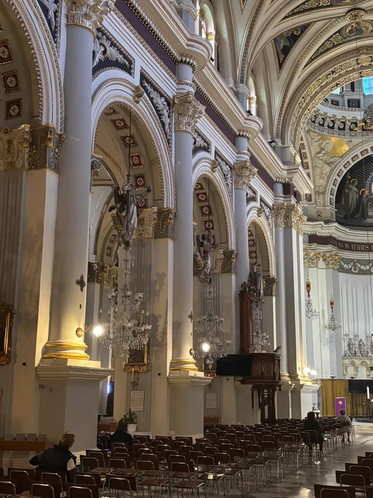 St Gaetan Parish Church Hamrun Malta facade