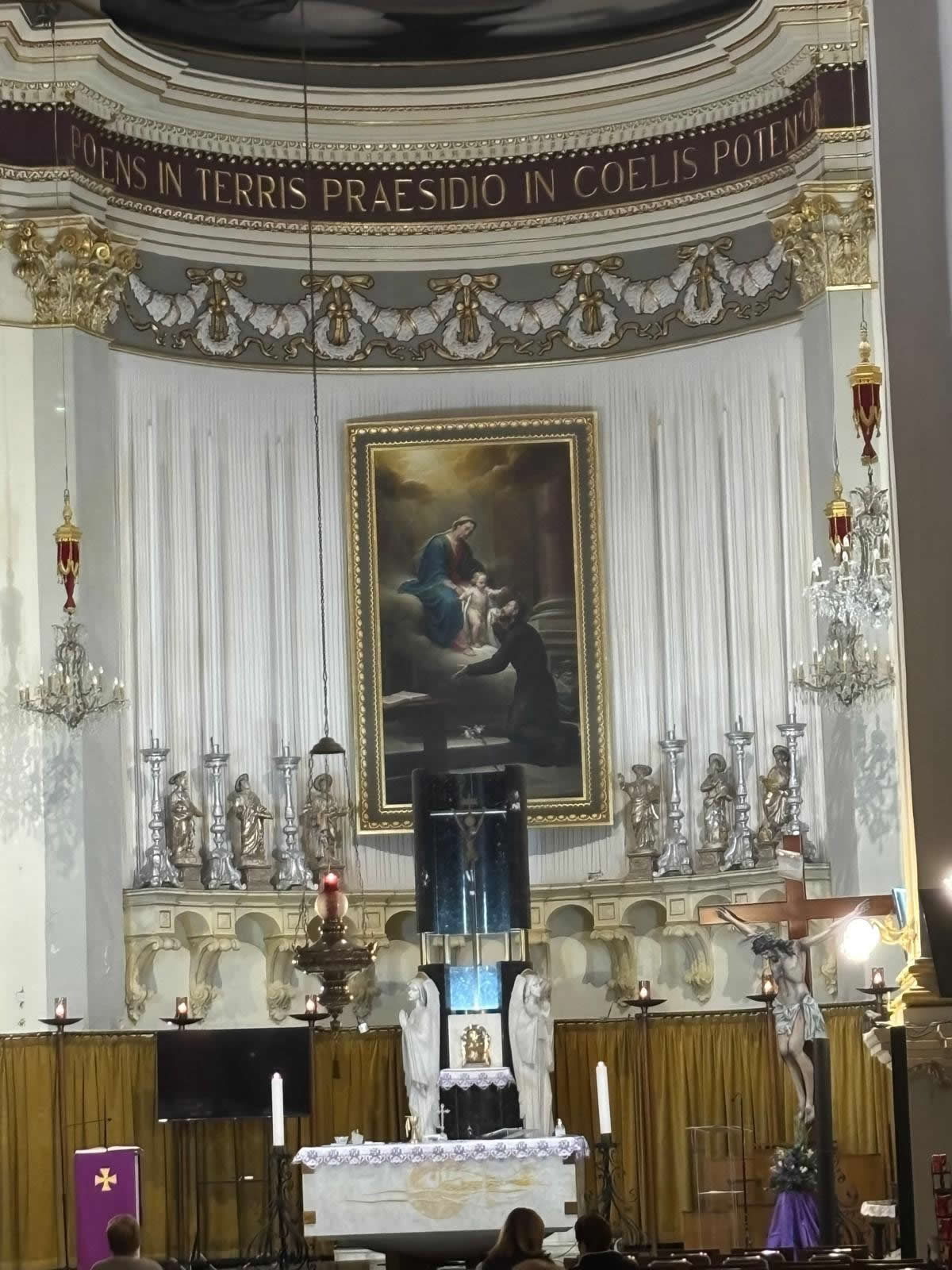 St Gaetan Parish Church Hamrun Malta facade