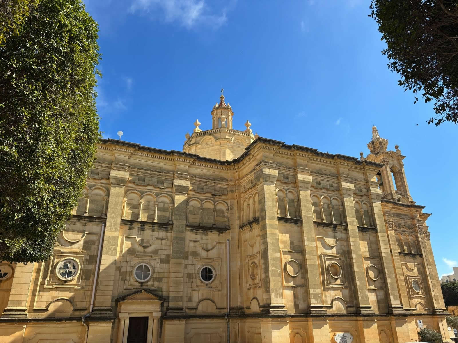 Qala Parish Church, Gozo – exterior view