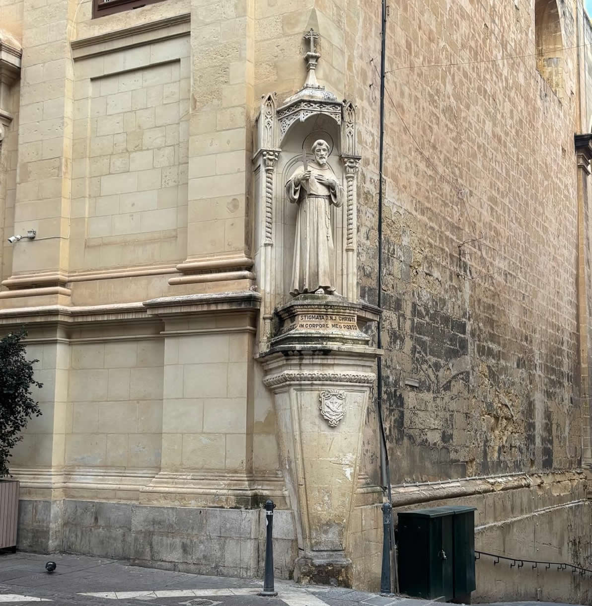 Church of St Francis of Assisi Valletta Malta