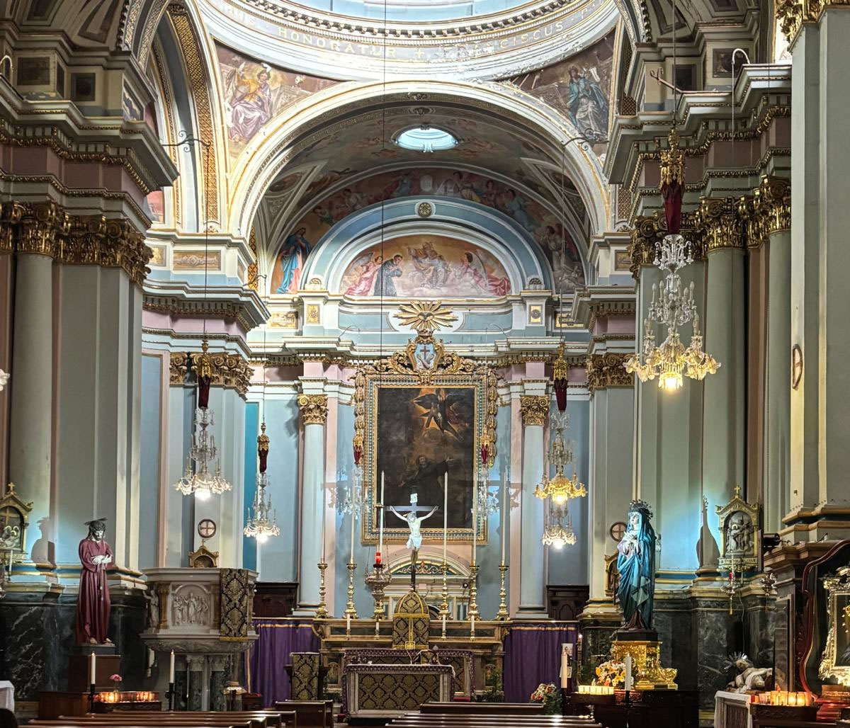 Church of St Francis of Assisi Valletta Malta