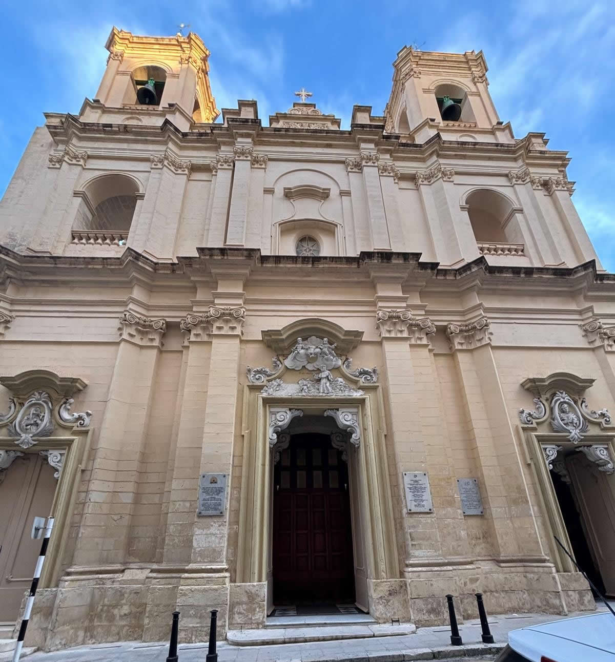 St Augustine Church Valletta exterior