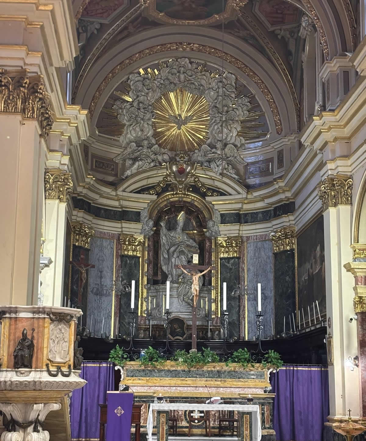 St Augustine Church Valletta exterior