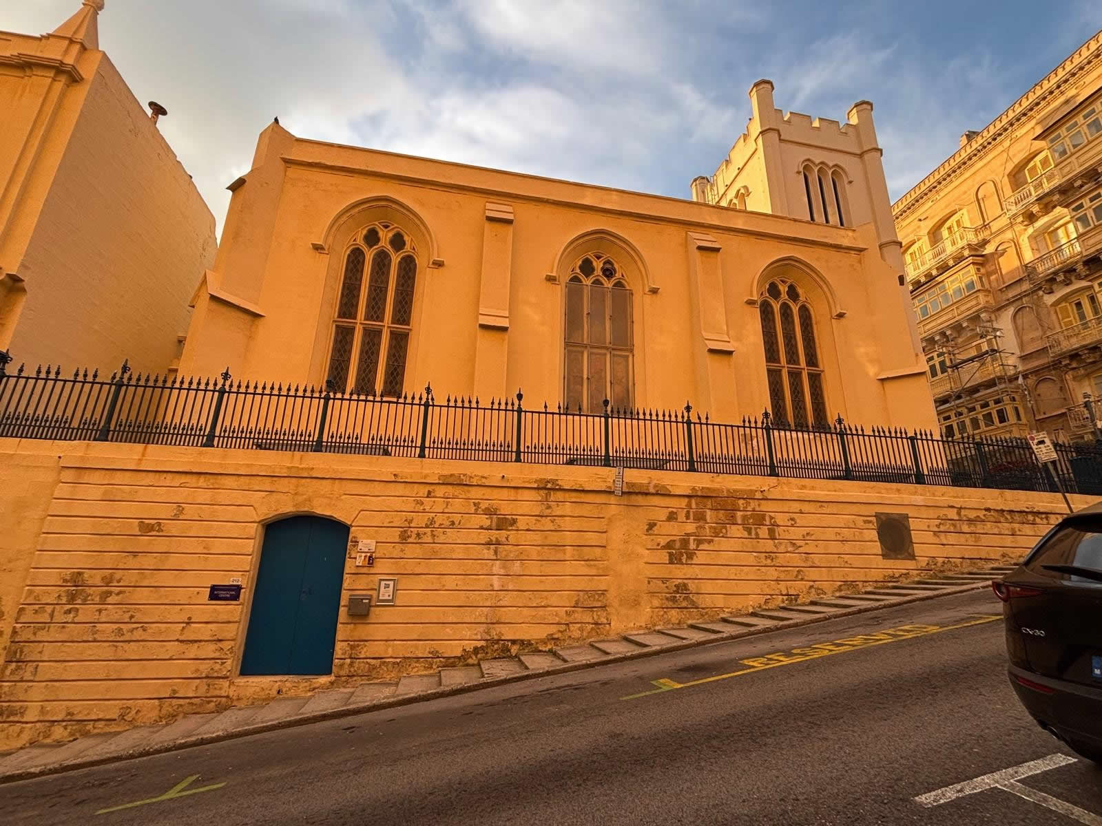 St Andrew's Scots Church Valletta exterior