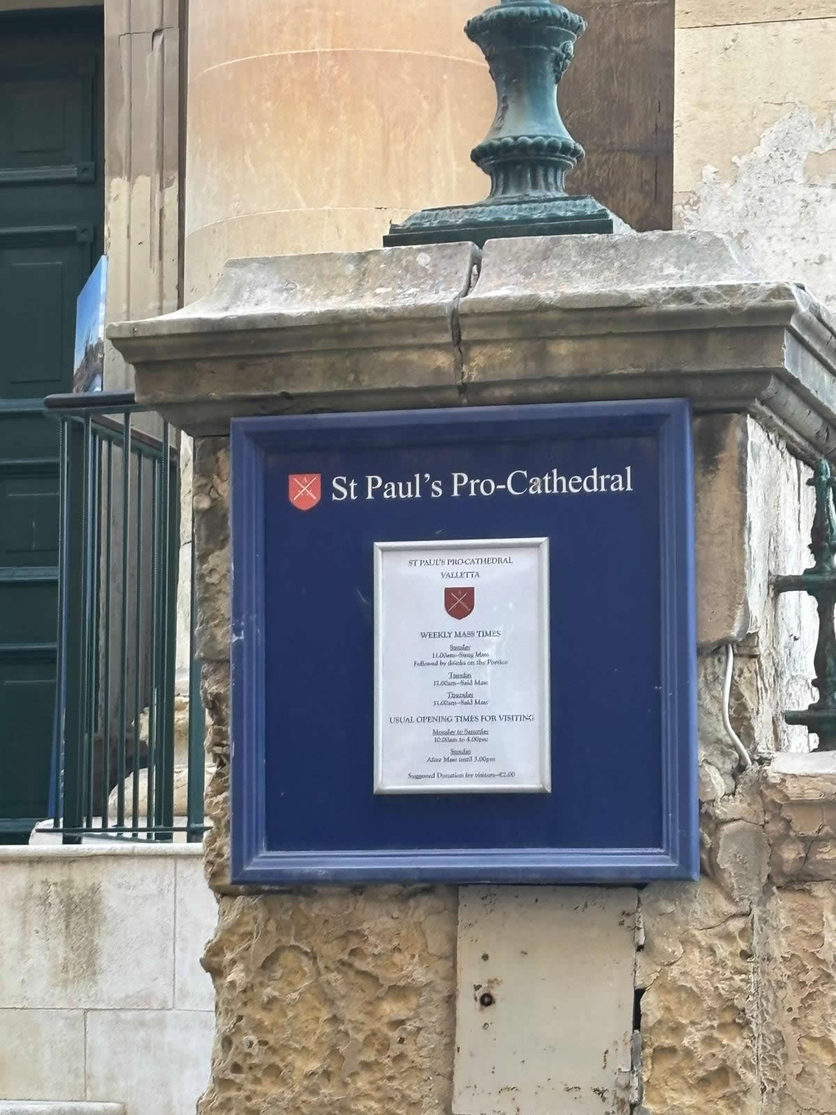 St. Paul’s Cathedral – St. Paul’s Pro-Cathedral, Valletta, Malta