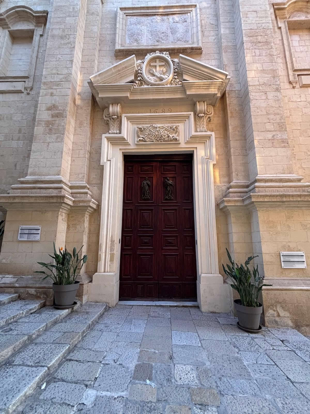 Ta Giezu Church Valletta exterior
