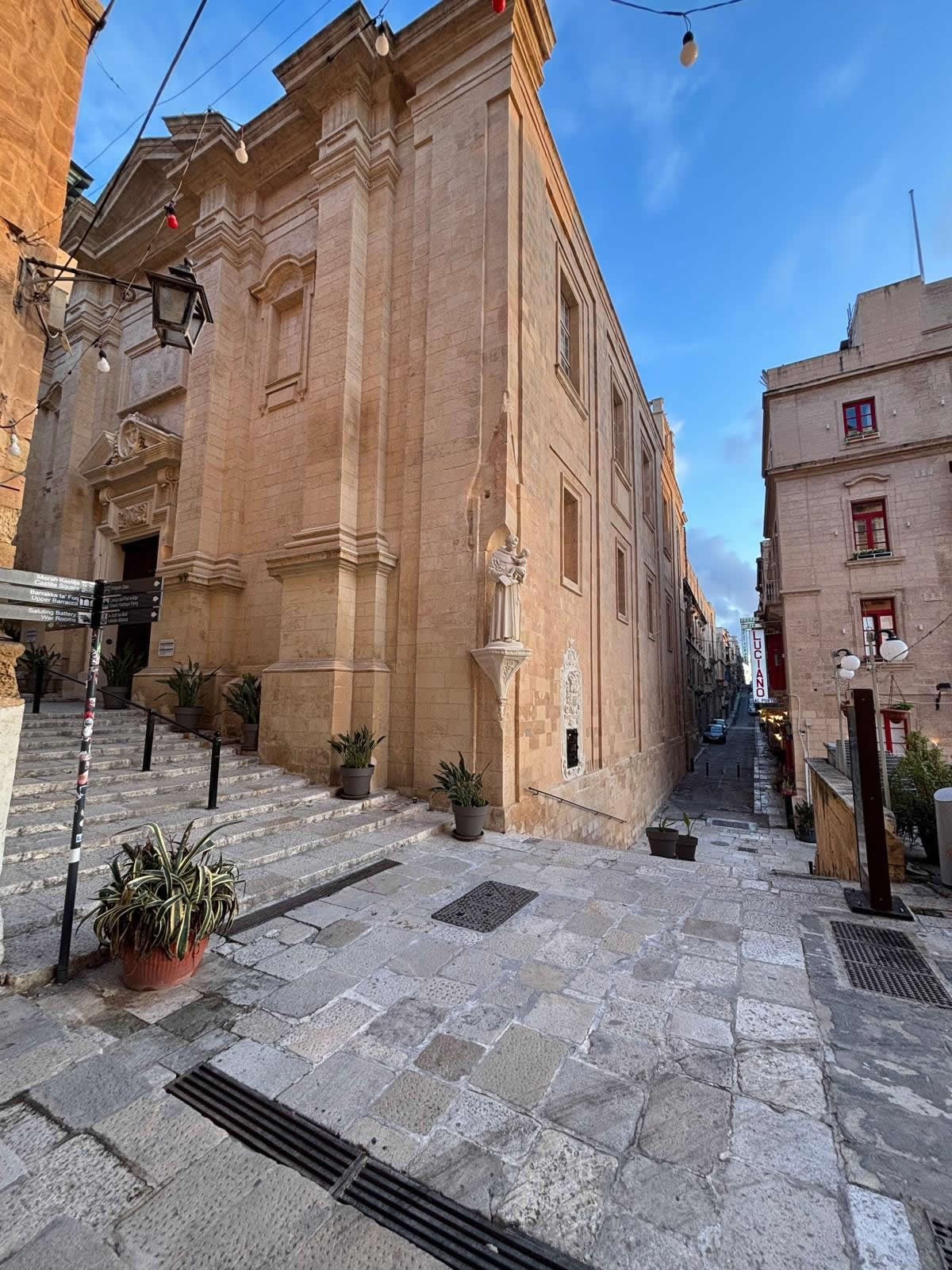 Ta Giezu Church Valletta exterior