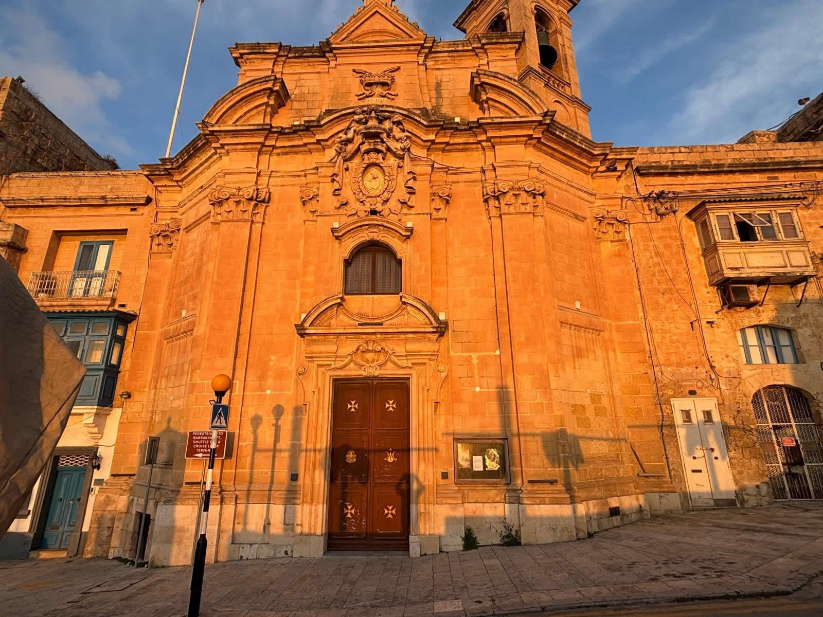 Ta Liesse Church Valletta exterior