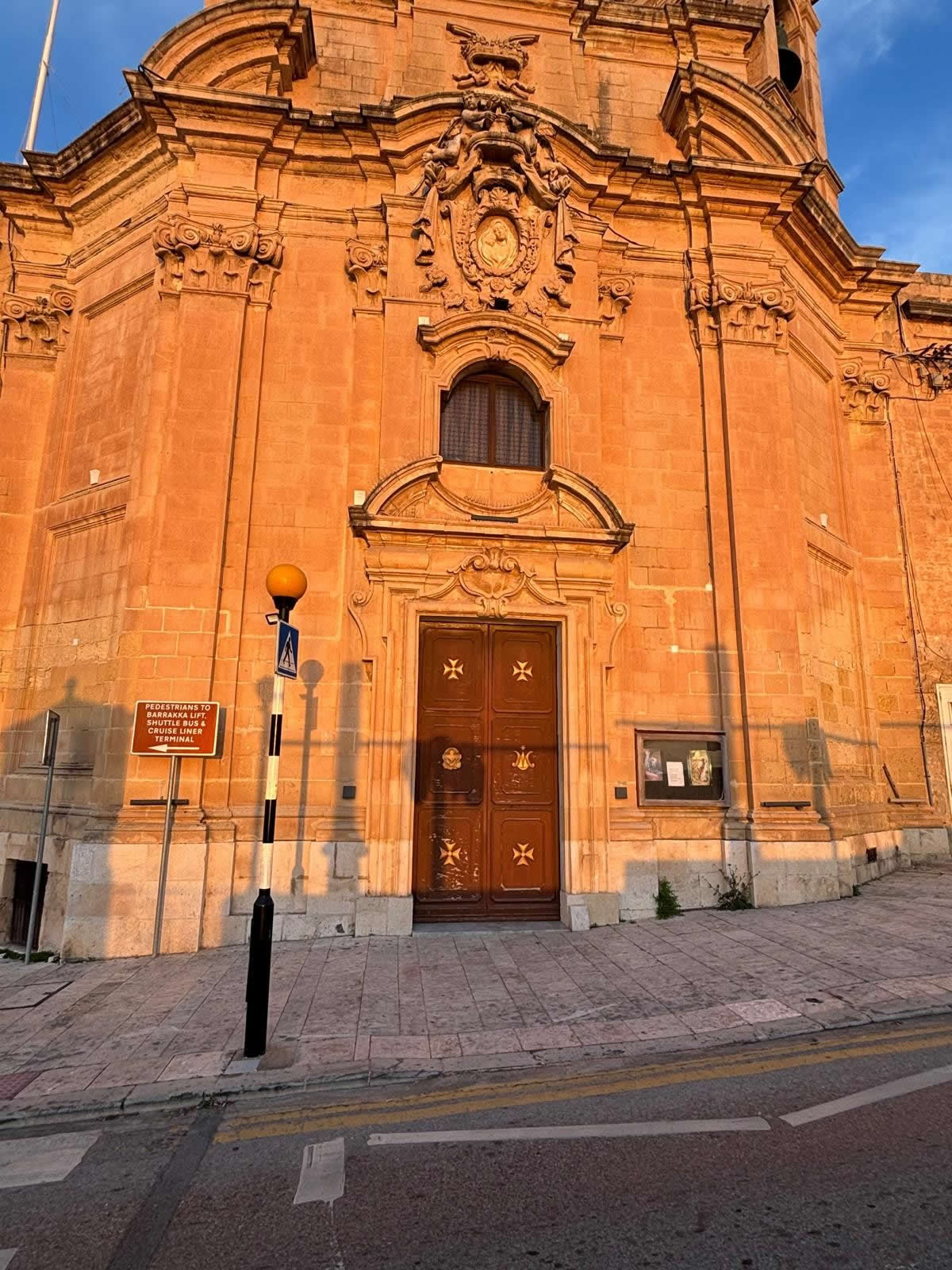Ta Liesse Church Valletta exterior