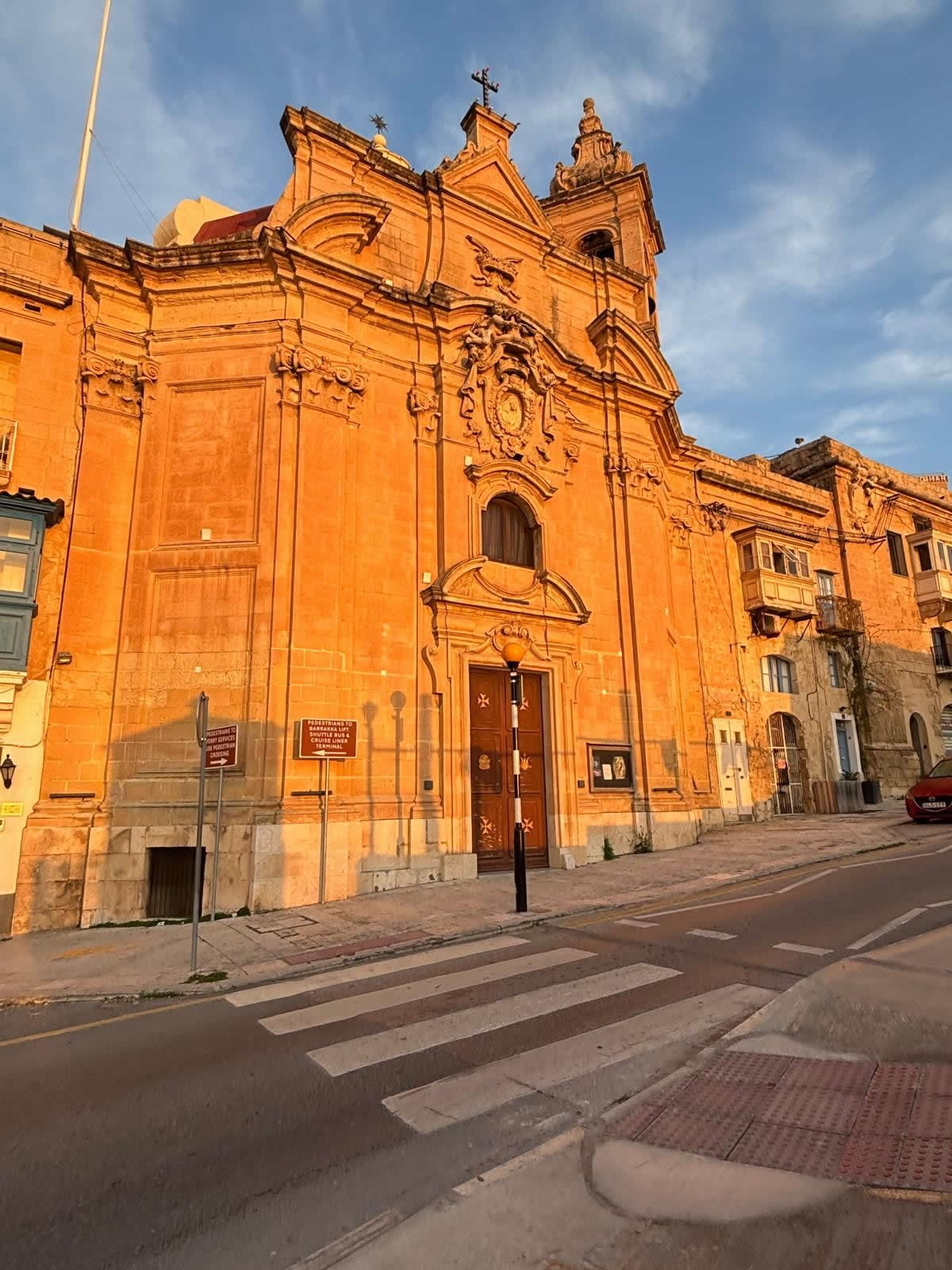 Ta Liesse Church Valletta exterior