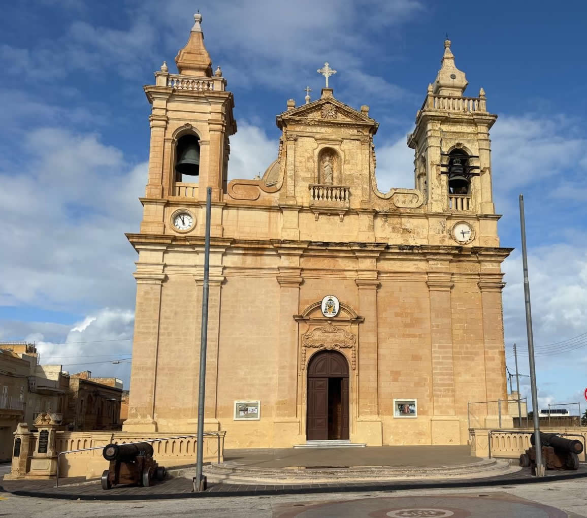 Żebbuġ Parish Church, Gozo – Assumption of Mary