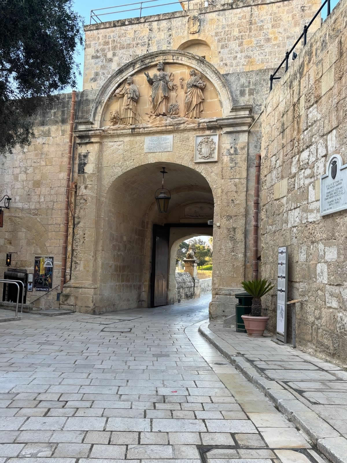 Mdina · Malta · Baroque city gate
