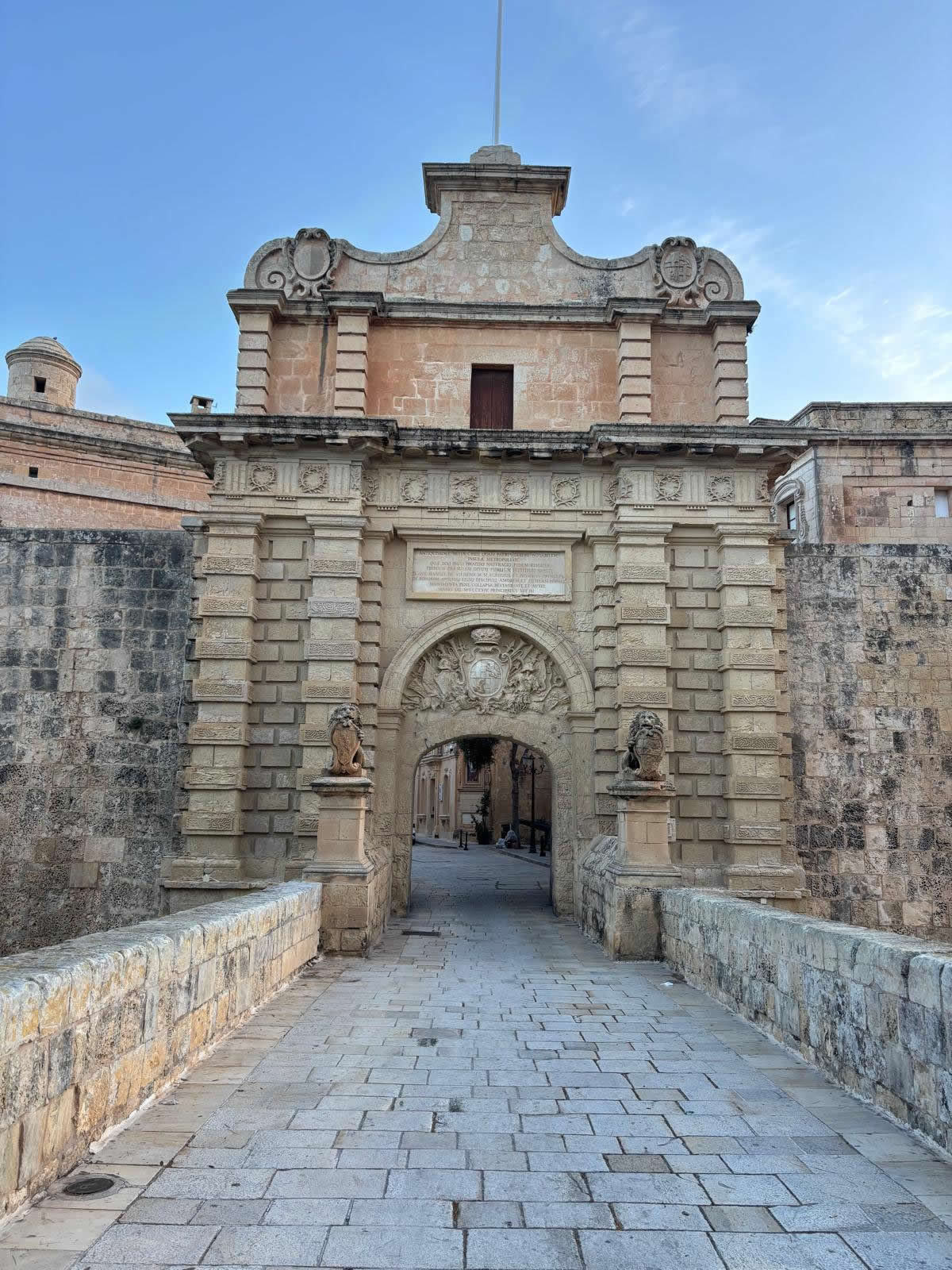 Mdina · Malta · Baroque city gate