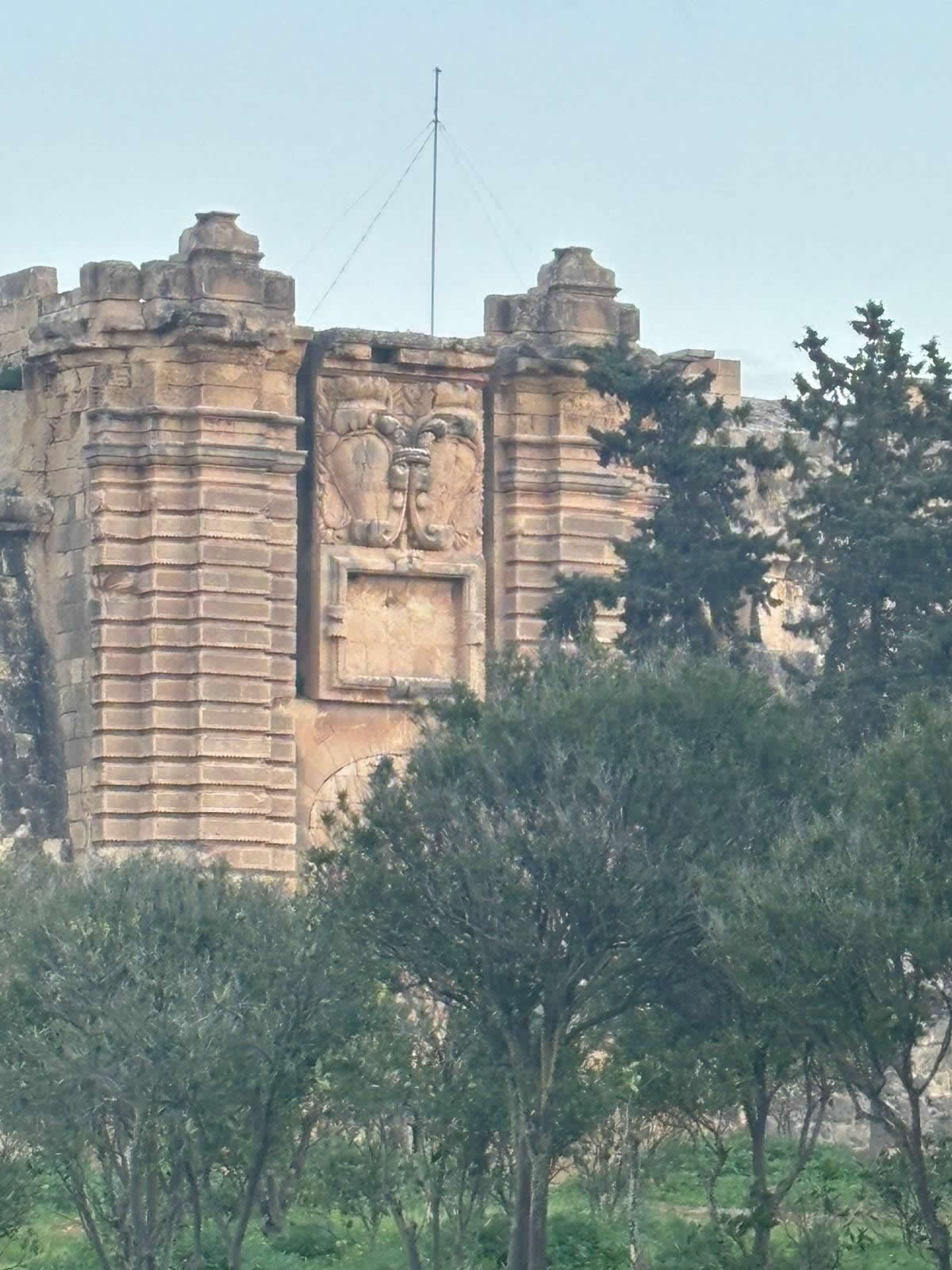 St Clement Gate: a sealed portal on  the St Clement Curtain (Cottonera Lines)