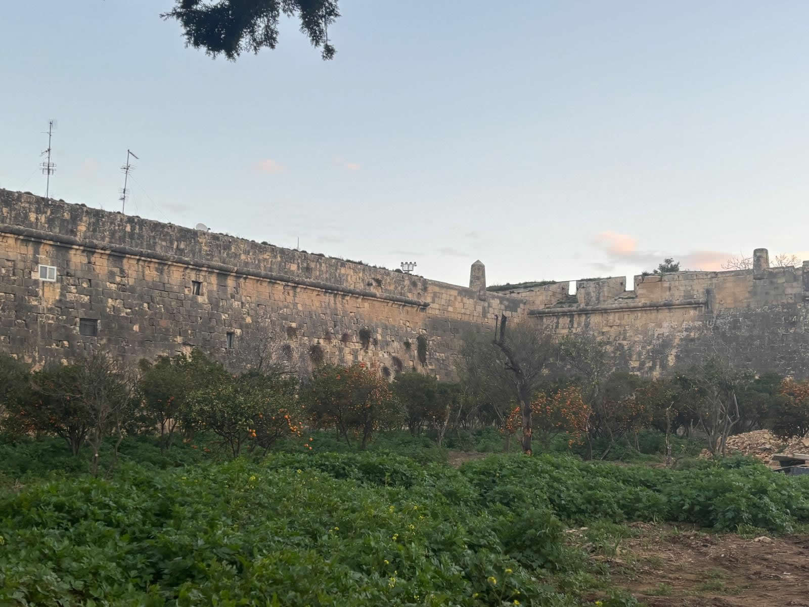 St Clement Gate: a sealed portal on  the St Clement Curtain (Cottonera Lines)