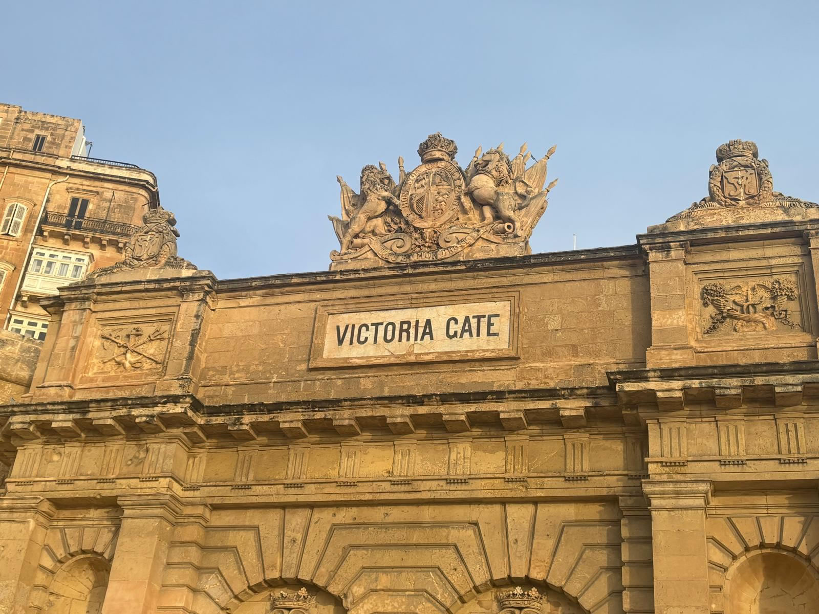 Victoria Gate: Valletta’s Grand Harbour 