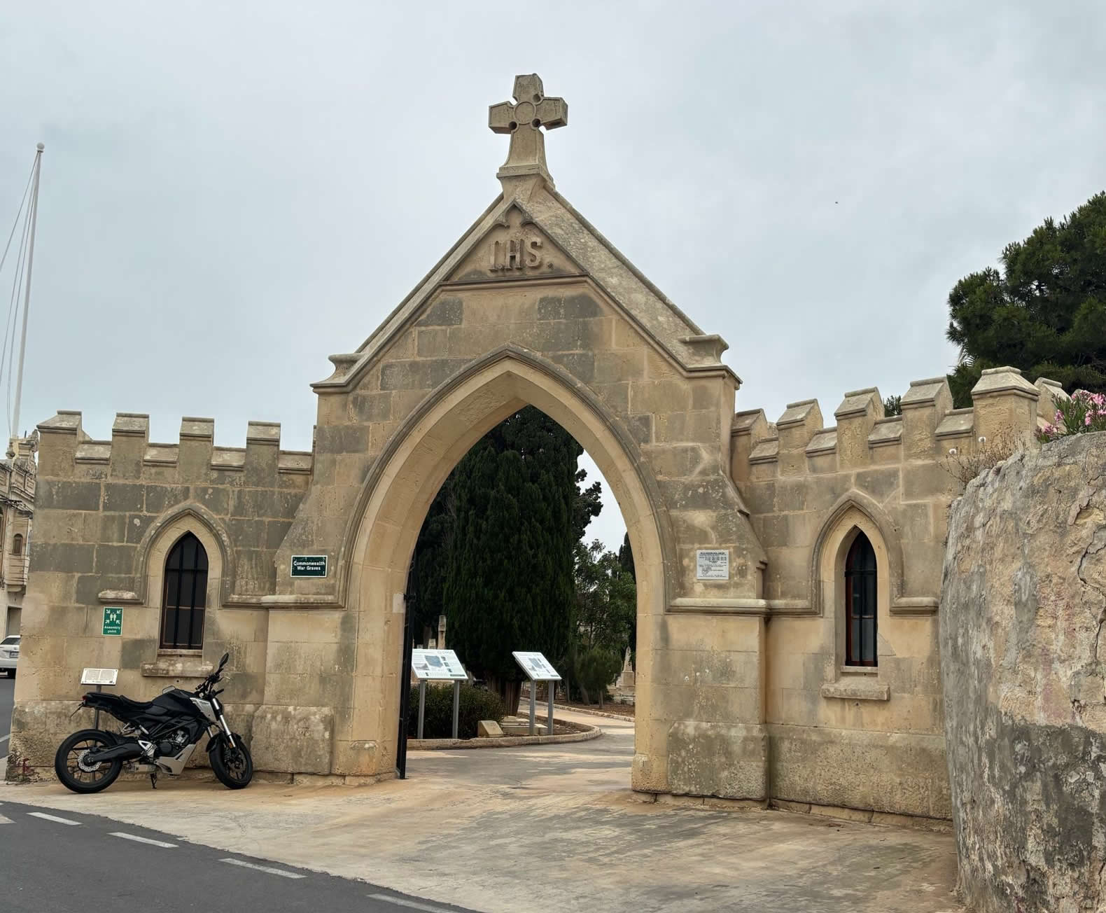 Capuccini Naval Cemetery in Kalkara Malta