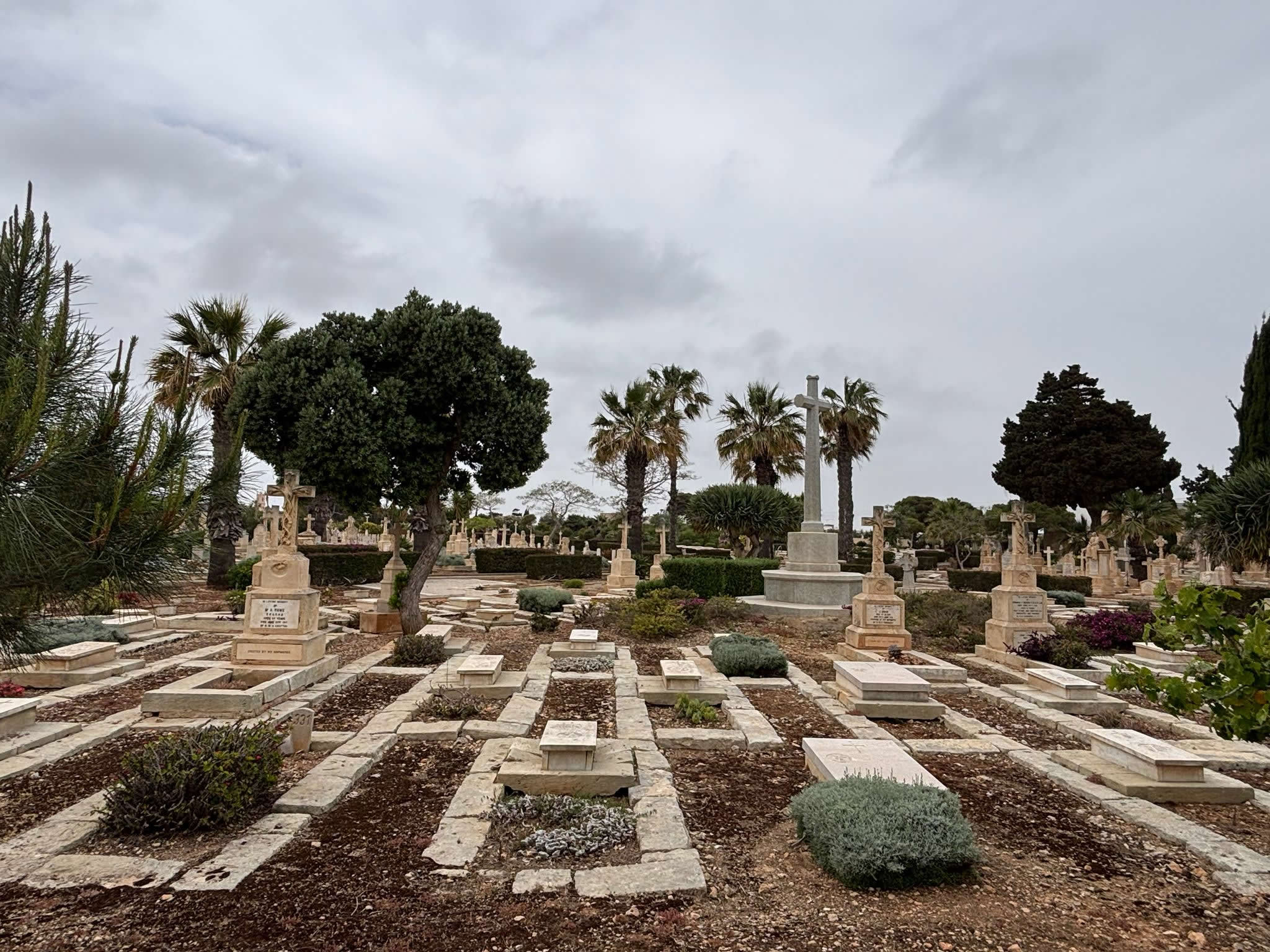 Capuccini Naval Cemetery in Kalkara Malta