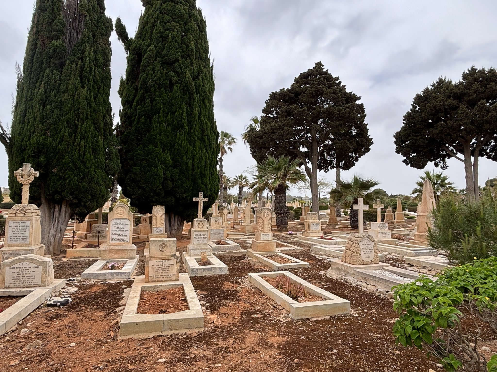 Capuccini Naval Cemetery in Kalkara Malta