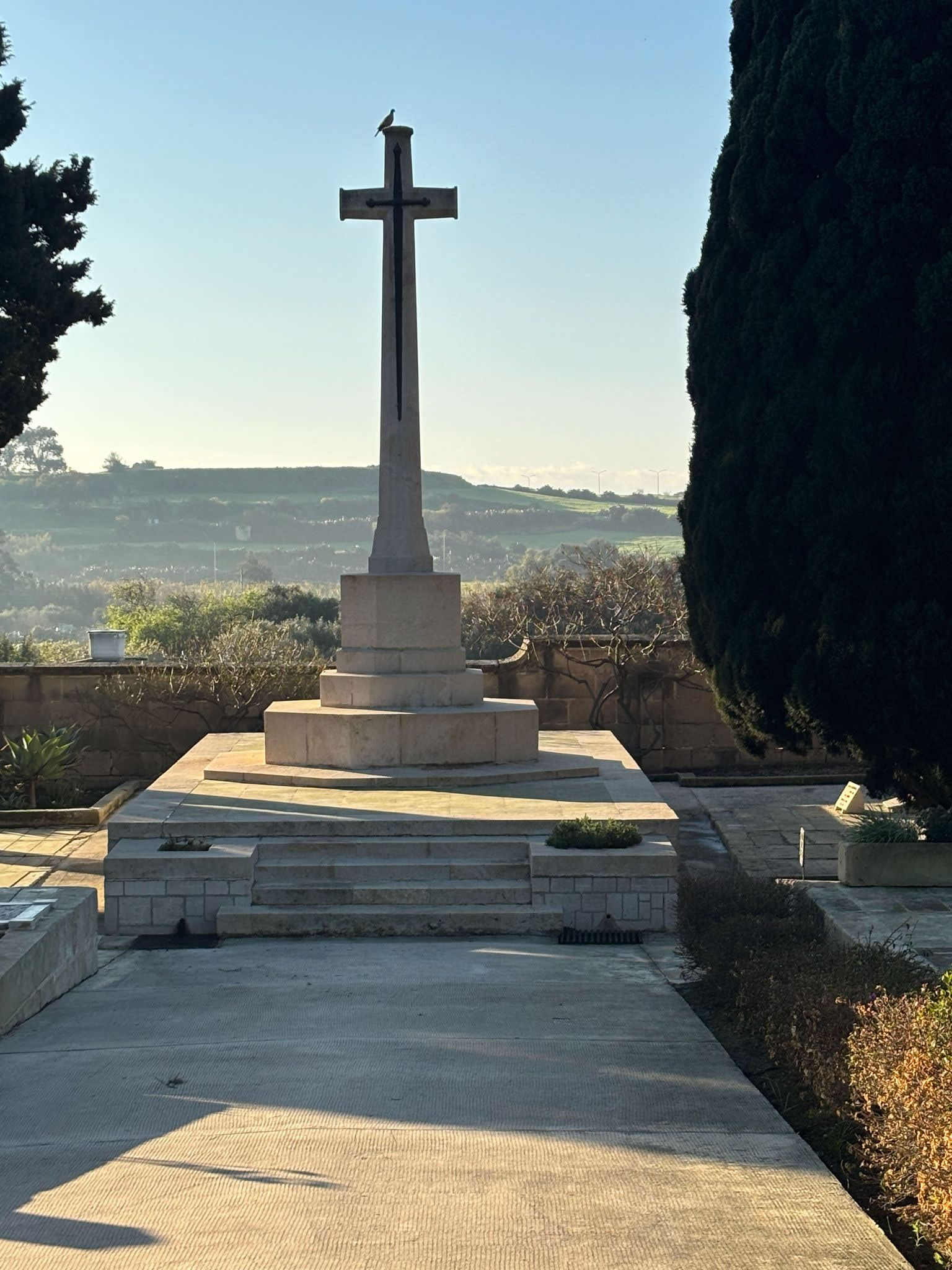 Imtarfa Military Cemetery in Malta
