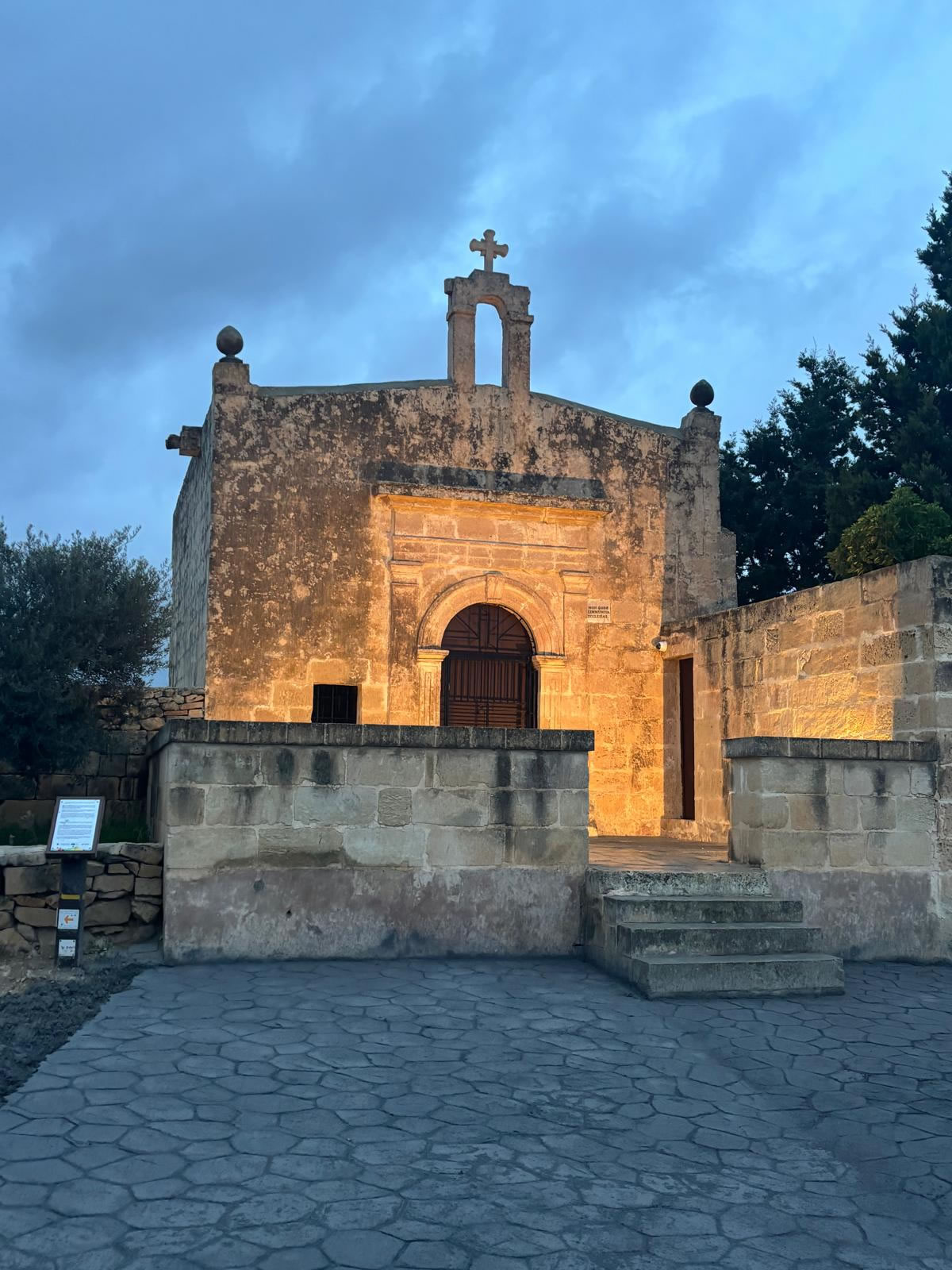 The Chapel of St John the Evangelist at Ħal Millieri, limits of Żurrieq, Malta