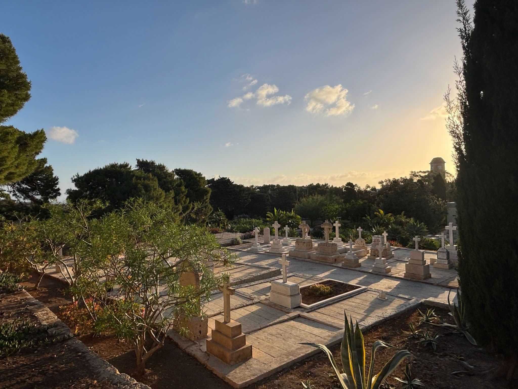 Pembroke Military Cemetery in Pembroke Malta