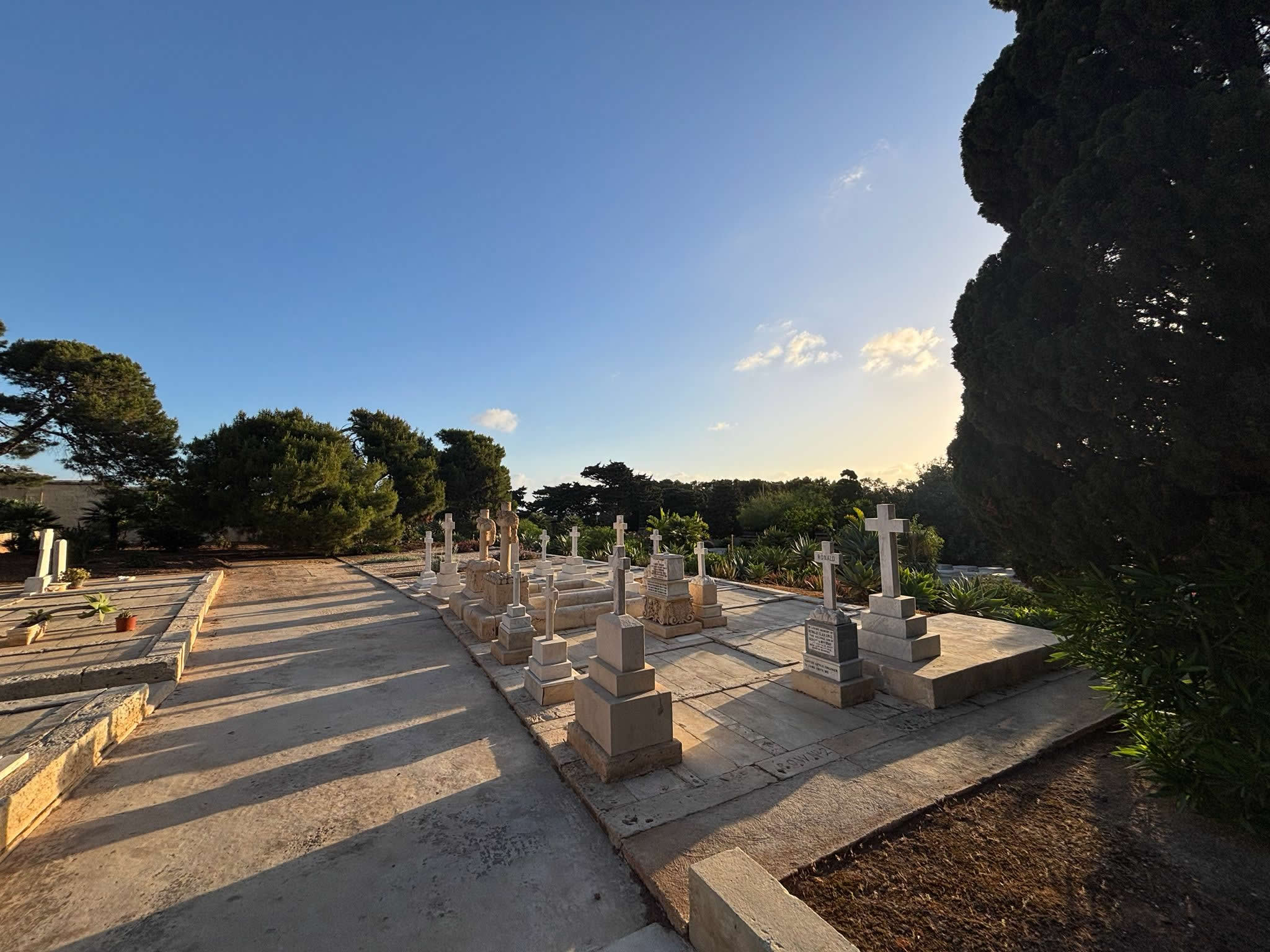 Pembroke Military Cemetery in Pembroke Malta