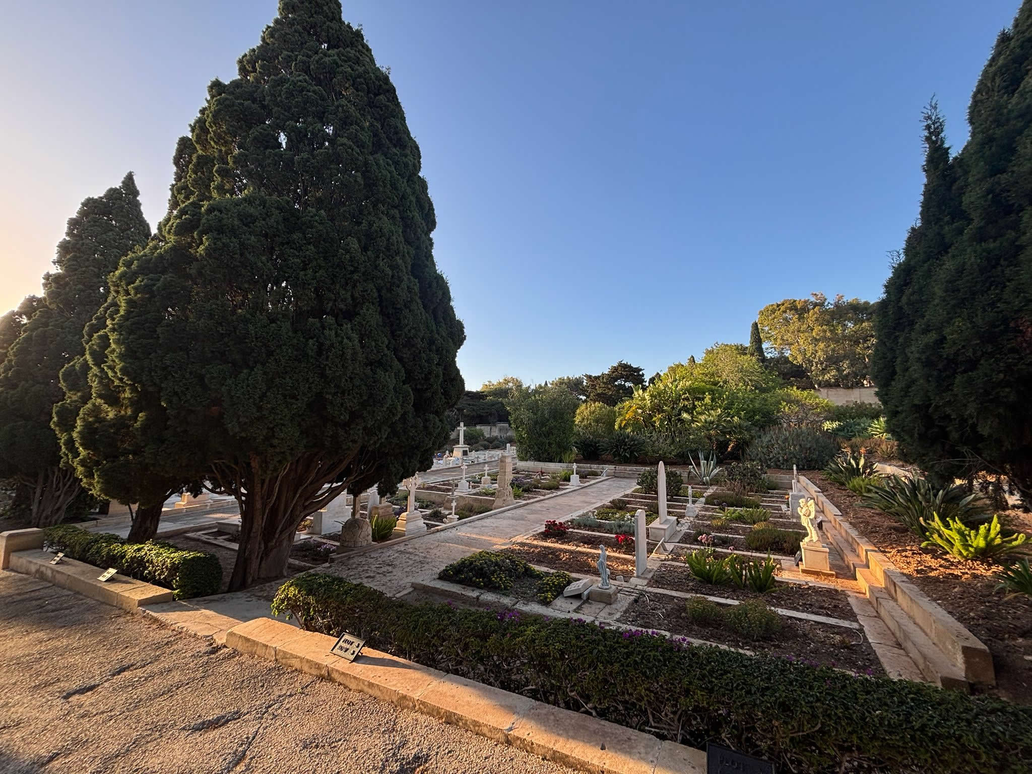 Pembroke Military Cemetery in Pembroke Malta