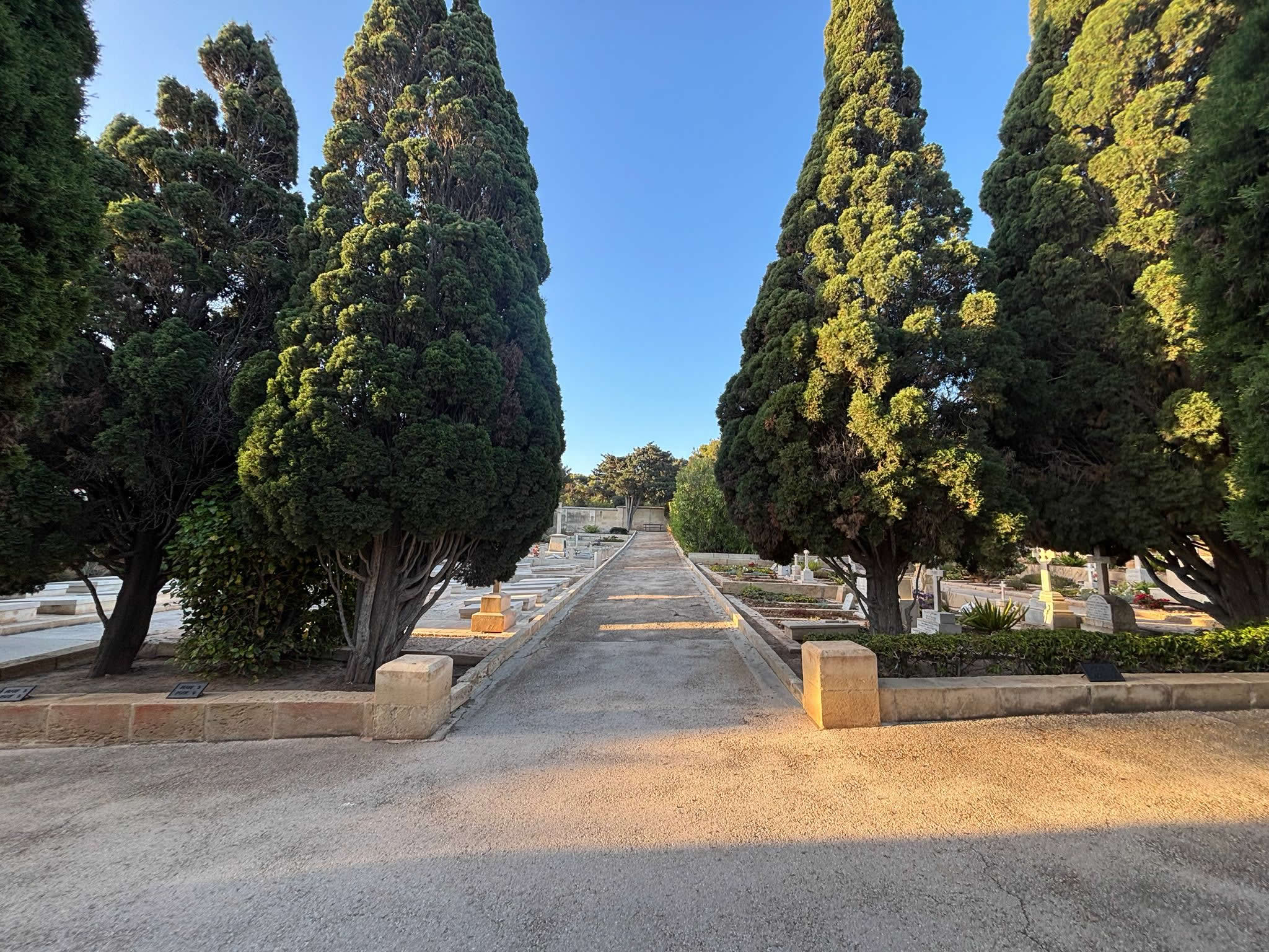 Pembroke Military Cemetery in Pembroke Malta