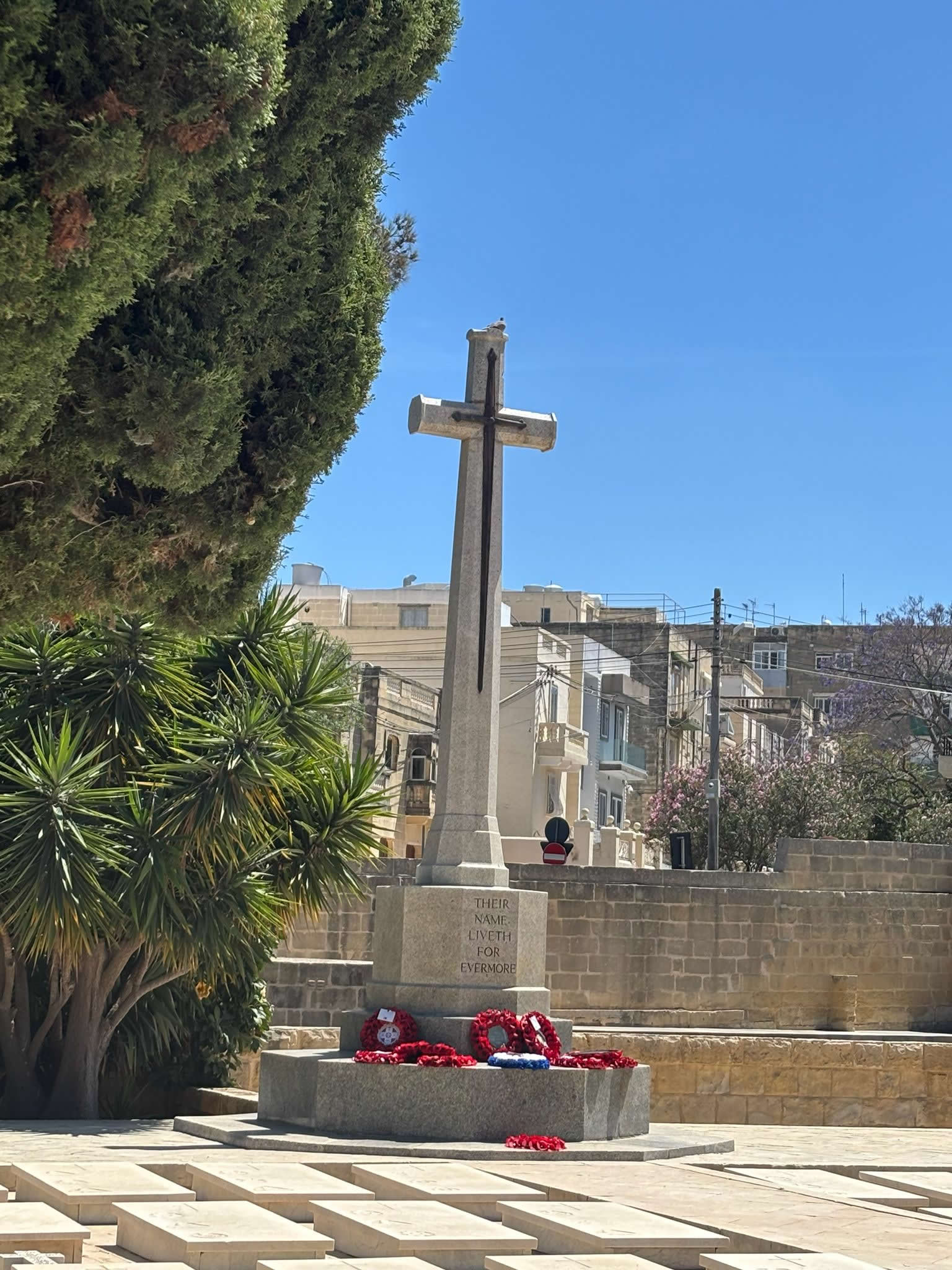 Pietà Military Cemetery in Pietà Malta