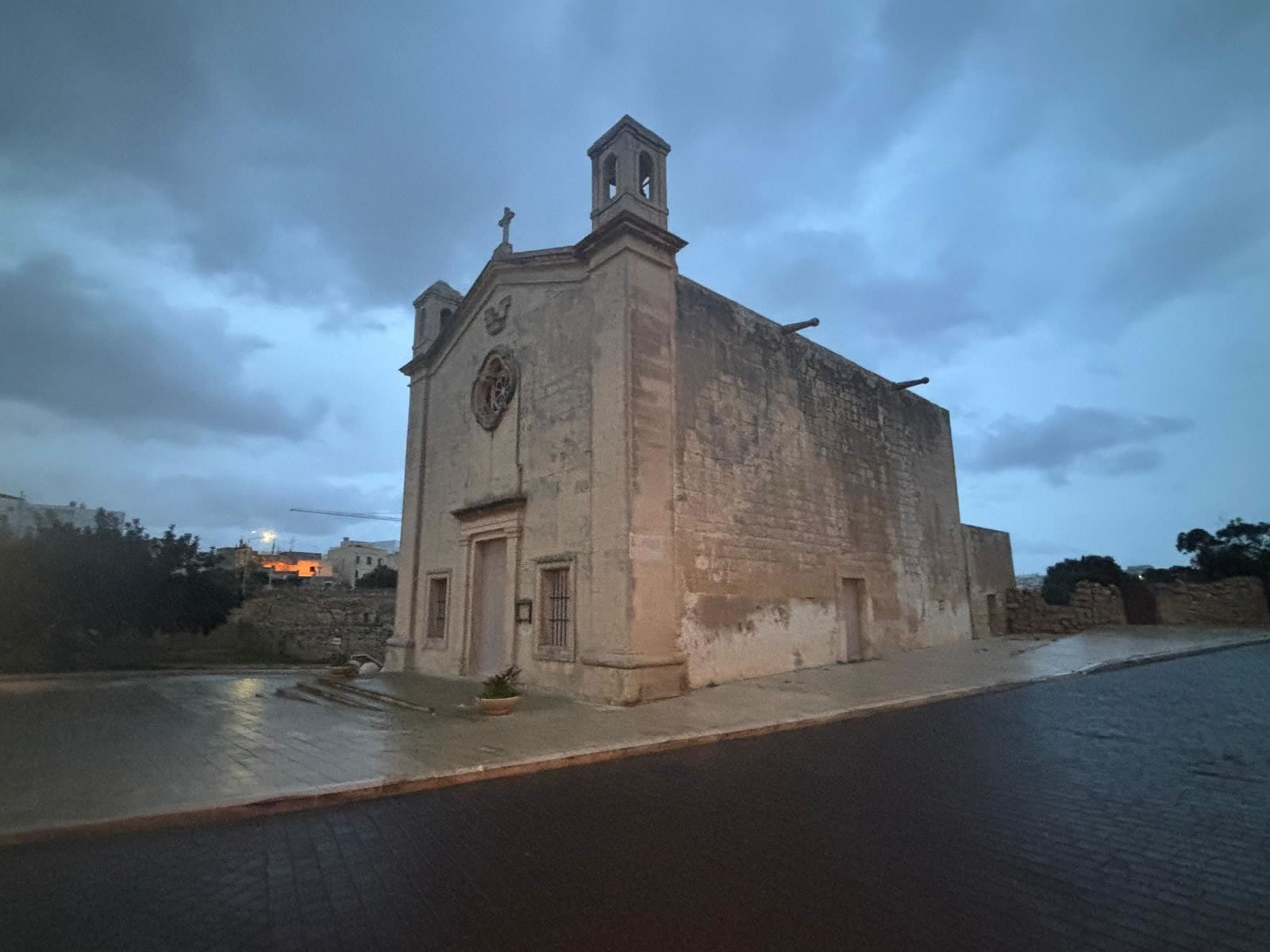 St Matthew’s Chapel (San Mattew Iż-Żgħir) at il-Maqluba, Qrendi, Malta