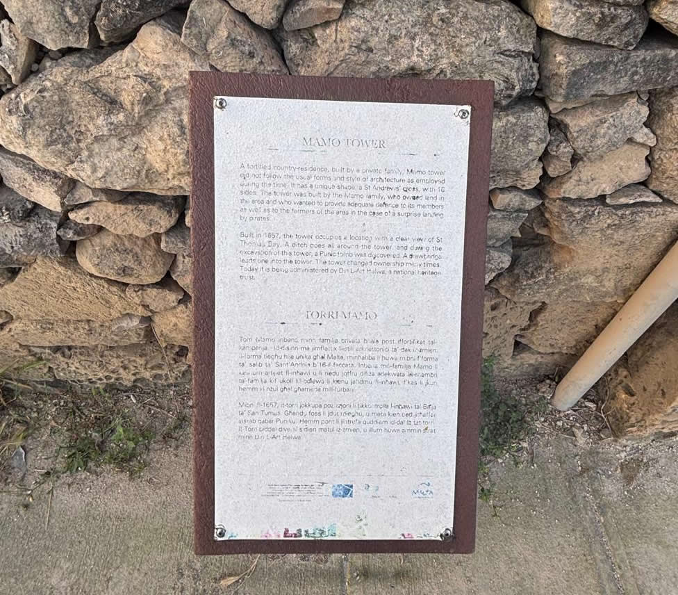 Mamo Tower Marsascala Malta