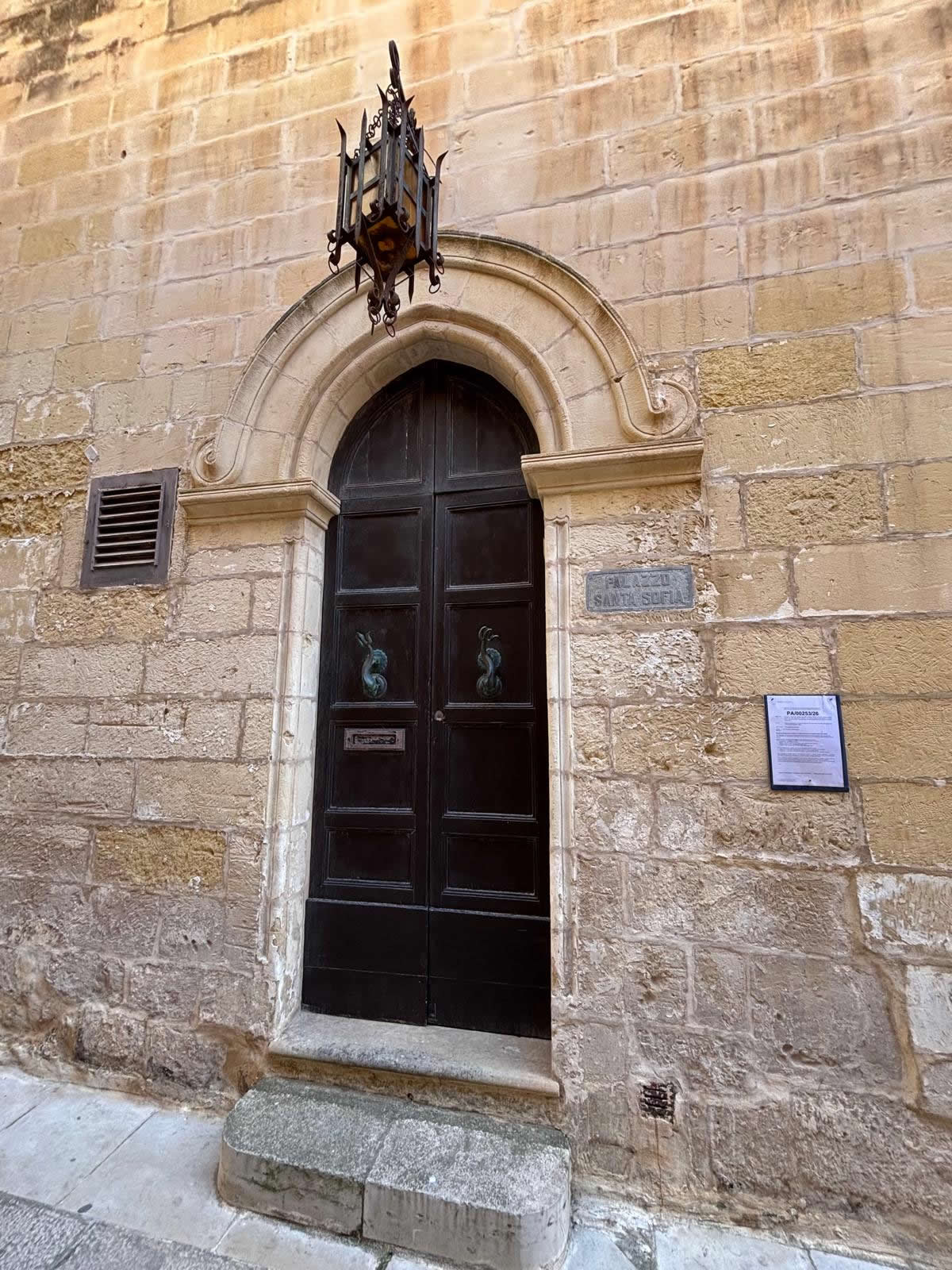 Palazzo Santa Sofia Mdina Malta