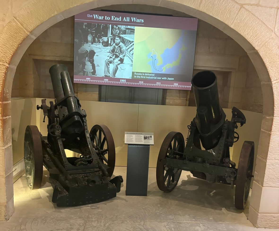 National War Museum Fort St Elmo Valletta Malta