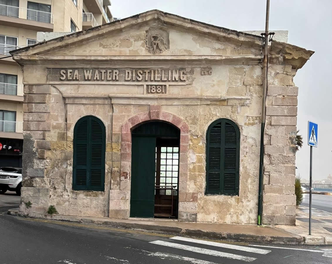Sea Water Distilling Building Sliema