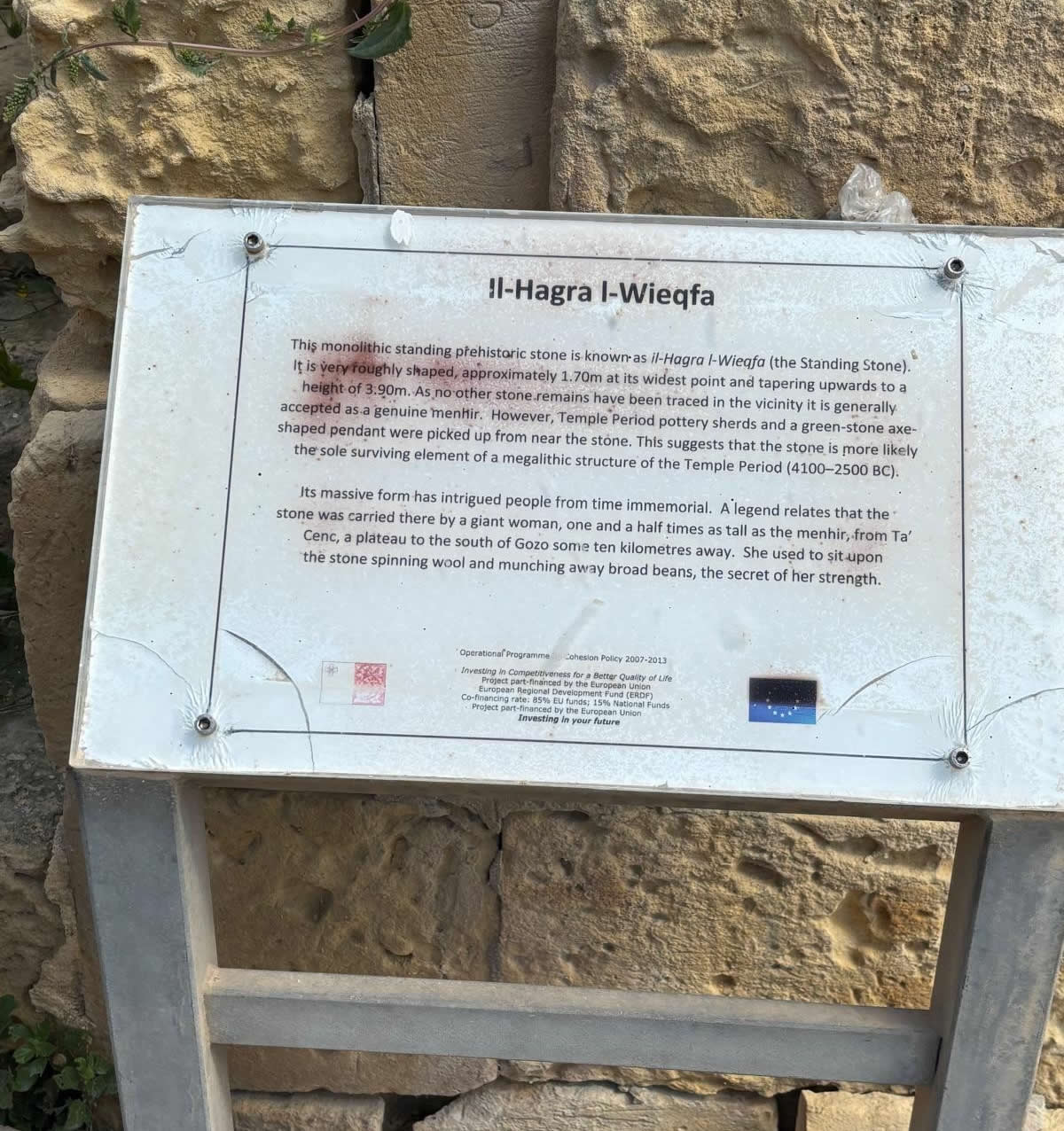 Il Hagra l Wieqfa Qala Gozo