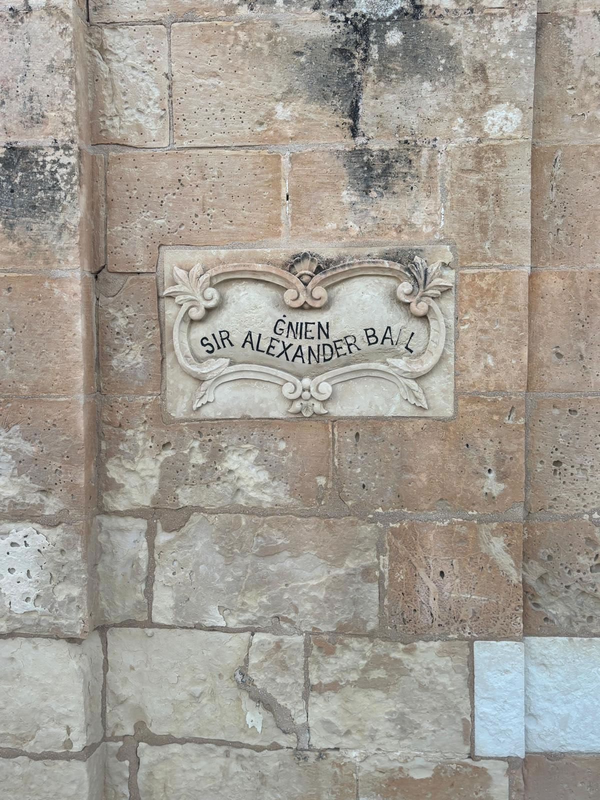 Sir Alexander Ball’s Garden, Ħal Safi 