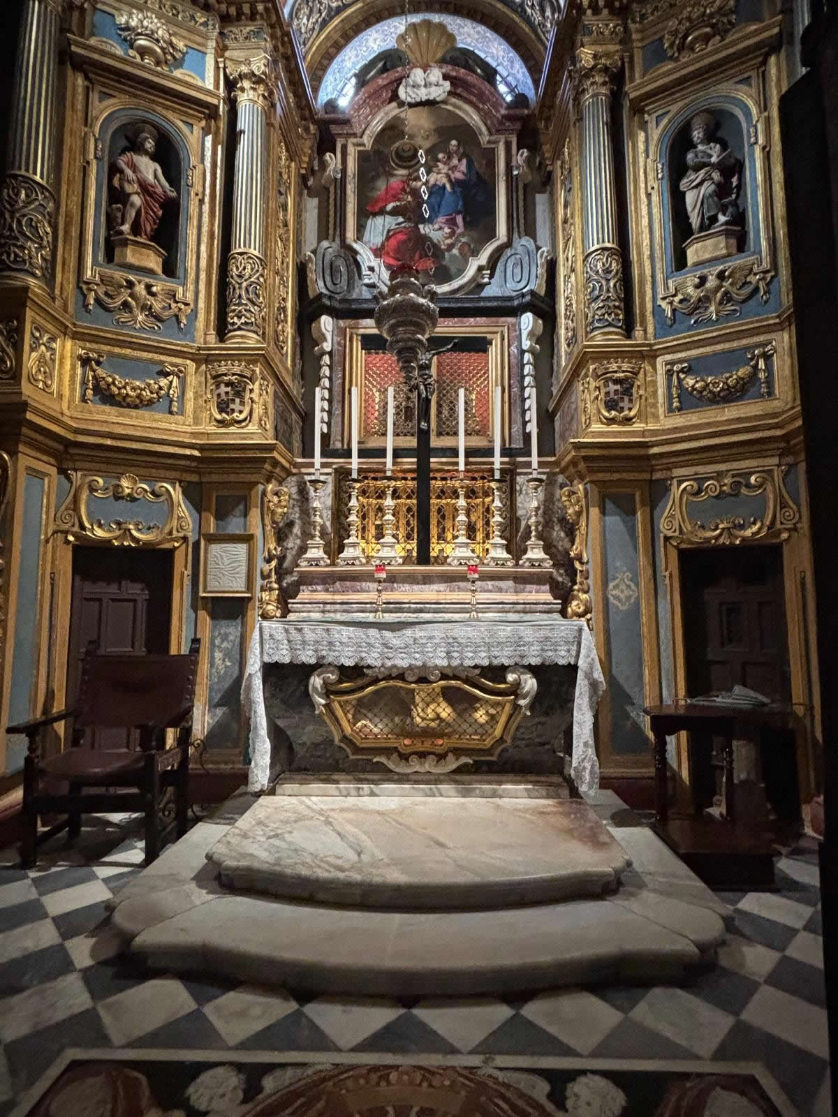 Anglo Bavarian Chapel St Johns Co Catherdral Valletta Malta