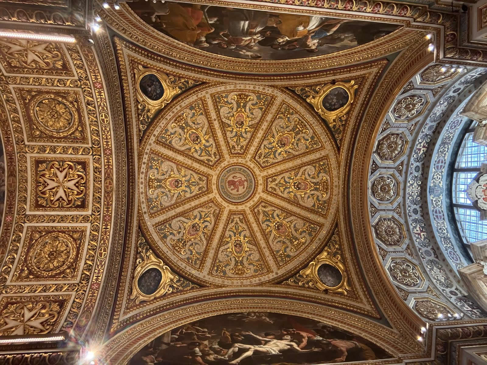 Lunette by Mattia Preti