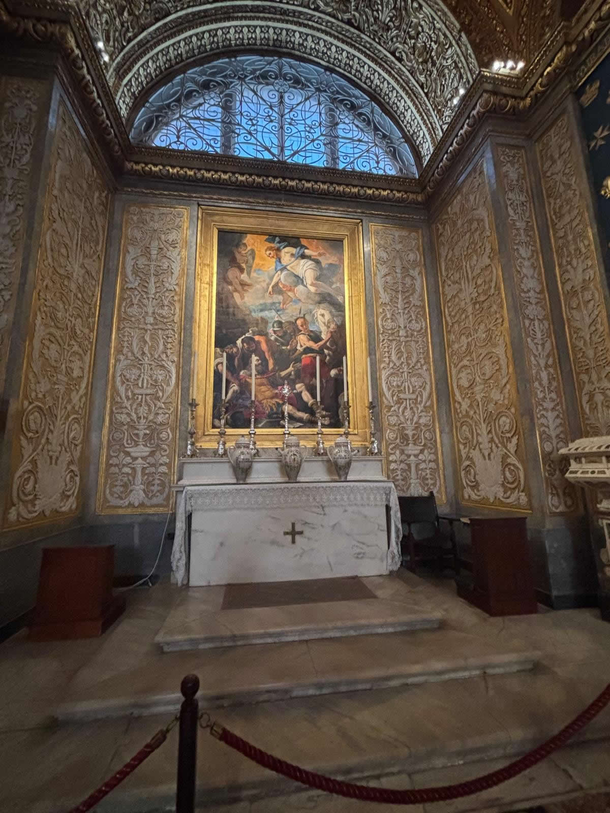 Altarpiece by Mattia Preti