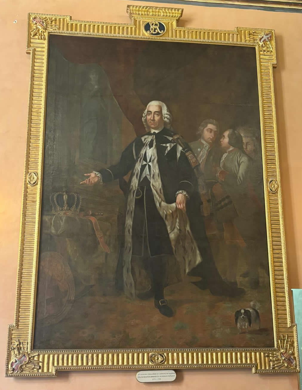Grand Master Frà Emmanuel de Rohan portrait