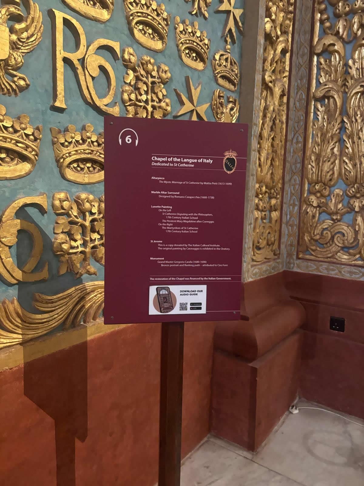 Chapel of the Langue of Italy,  Valletta