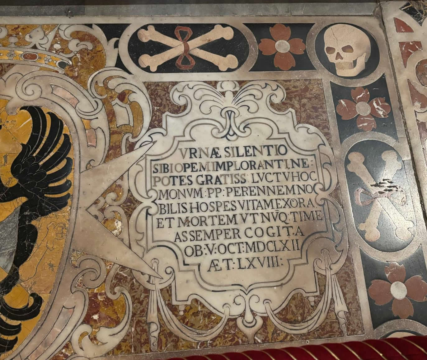 Tomb of Frà Antonio Tancredi in the Chapel of the Langue of Italy