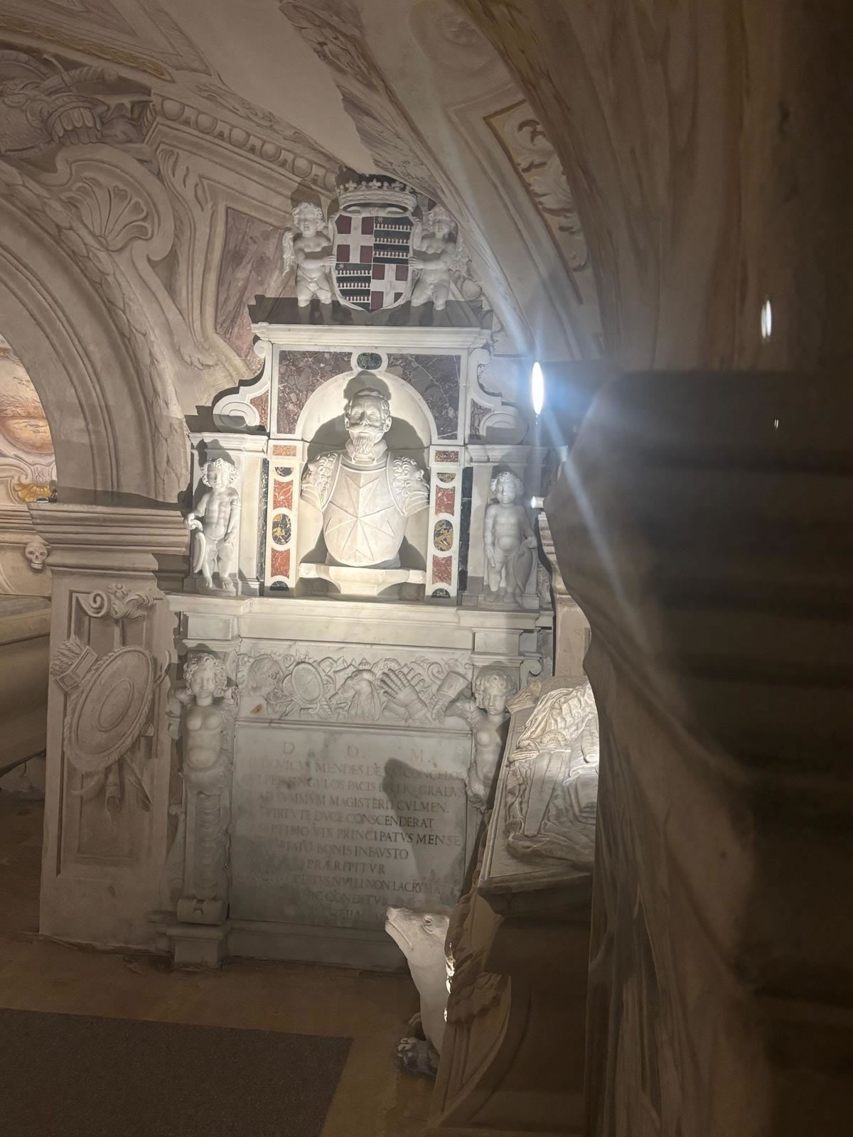 Grand Masters Crypt St Johns Co Cathedral Valletta