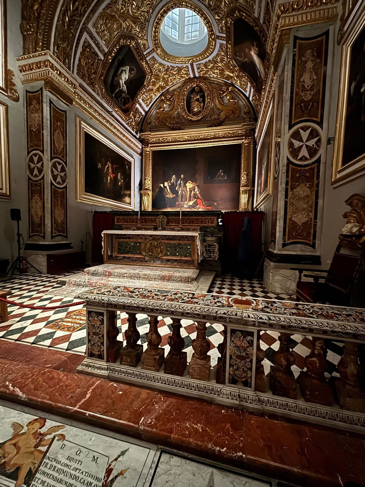 Oratory St Johns Co Cathedral Valletta Caravaggio
