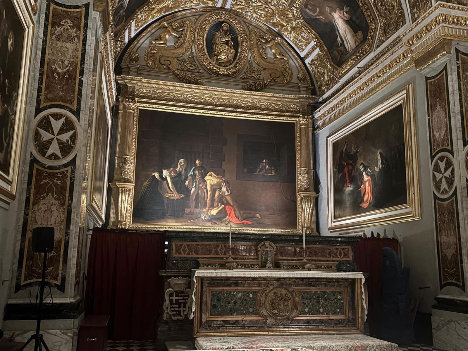 Oratory St Johns Co Cathedral Valletta Caravaggio