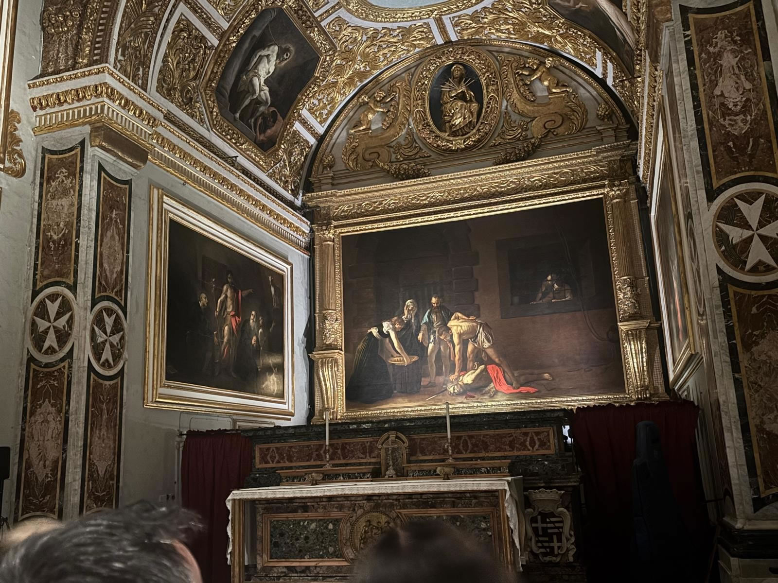 Oratory St Johns Co Cathedral Valletta Caravaggio