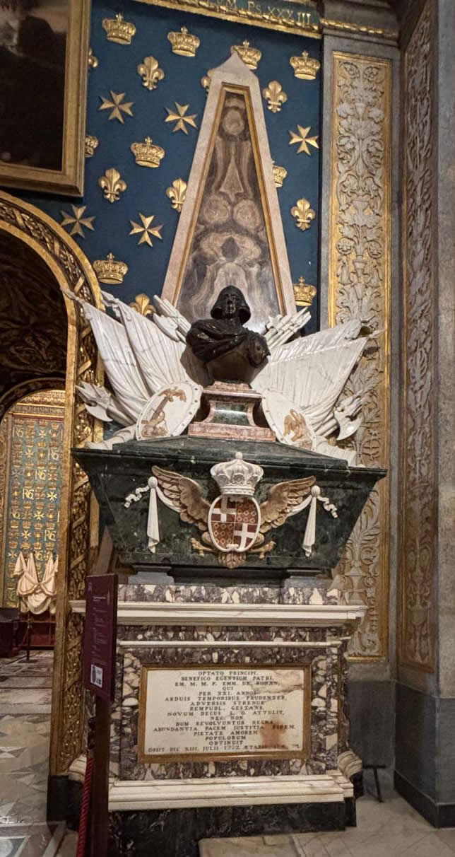 Grand Master Emmanuel de Rohan tomb, Langue of France<br> St John's Co-Cathedral, Valletta Malta