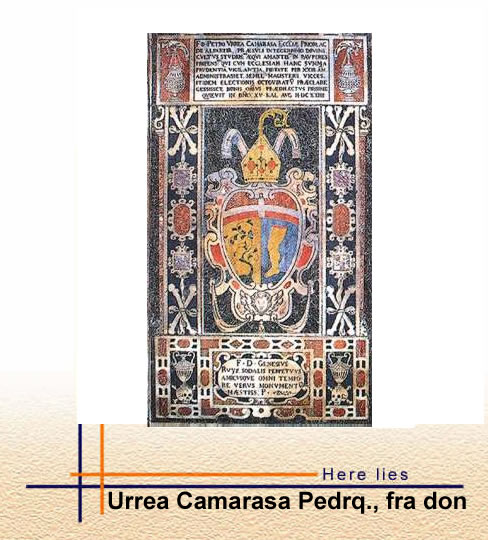 Tomb of Fra Don Pietro Urrea Camarasa St Johns Co Cathedral