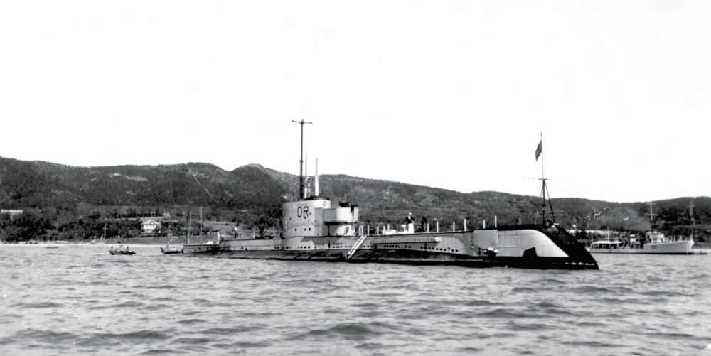 HMS Orpheus (N46), an Odin-class Royal Navy submarine before the Second World War.